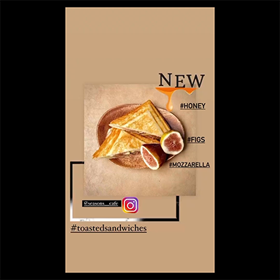 Instagram-Story Desig/シェフズマルシェ